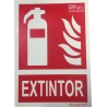 PLACA EXTINTOR (EX01)